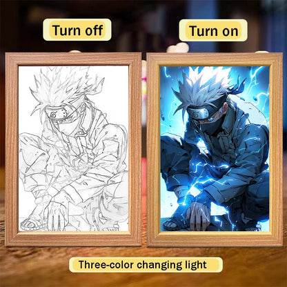 Naruto Sasuke LED Lamp