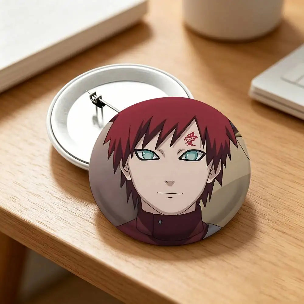 G-Gaara Badges Tinplate Soft Button Pin Brooch Metal Badge Custom Jewelry Accessories Hat Bag Lapel