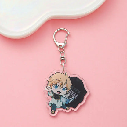 Black Clover Acrylic Keychain