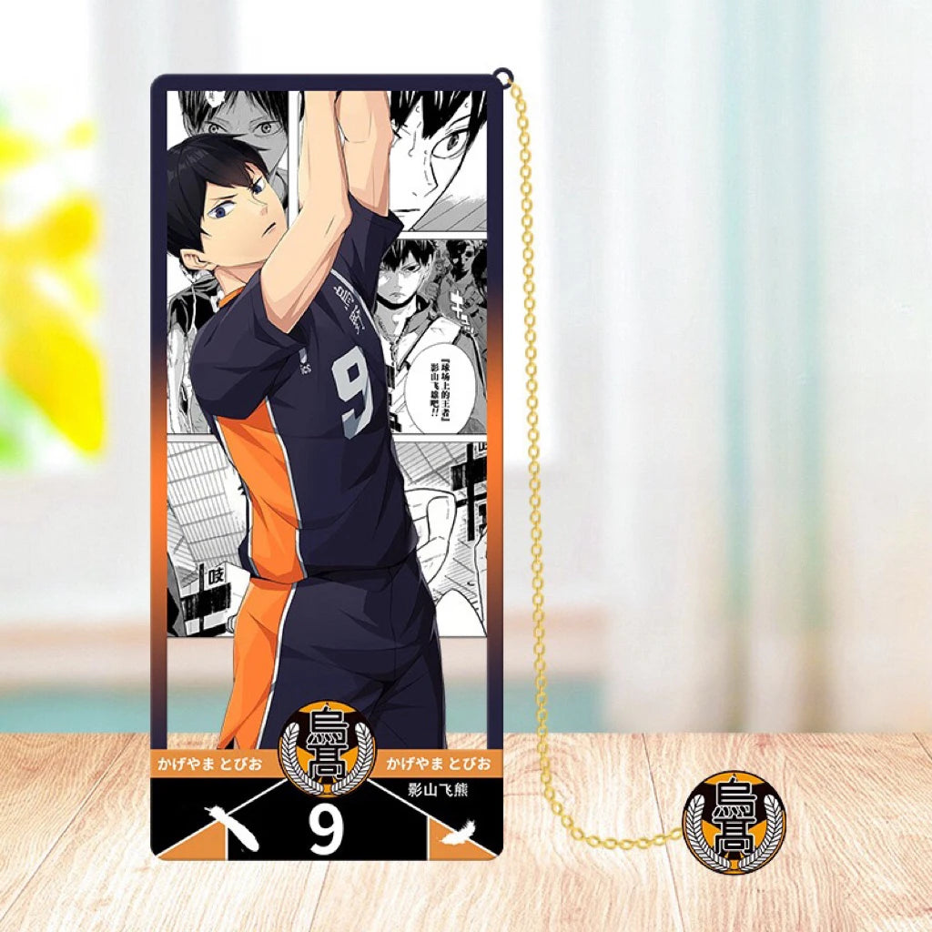 Haikyu!! Volleyball Metal Bookmark