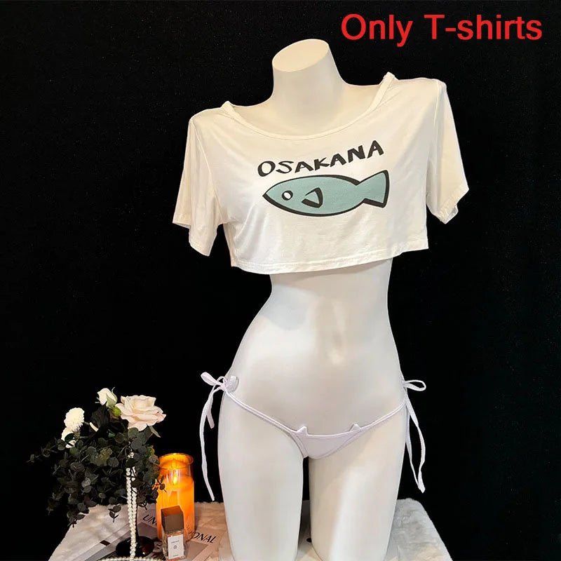 Kinako Osakana Crop Top