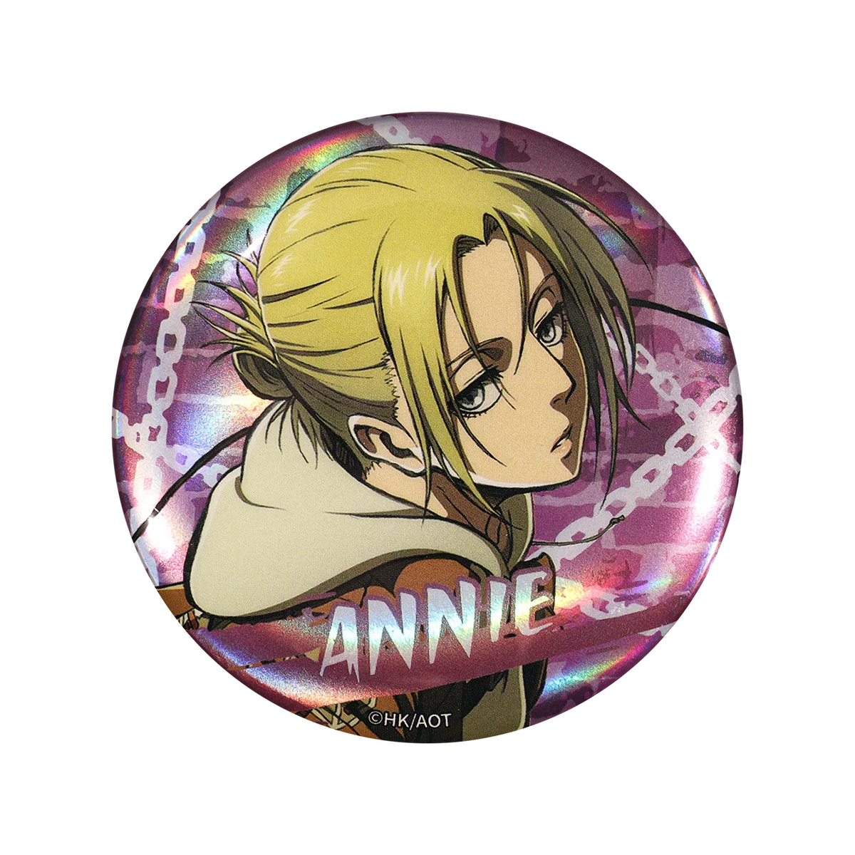 58mm Anime Attack on Titan Eren Jaeger Mikasa·Ackerman Sasha Braus Cosplay COSTUME Badge Pin SPTE Tinplate Brooch﻿ Prop Gilf
