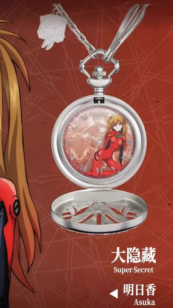 Evangelion Asuka Wrist Watch