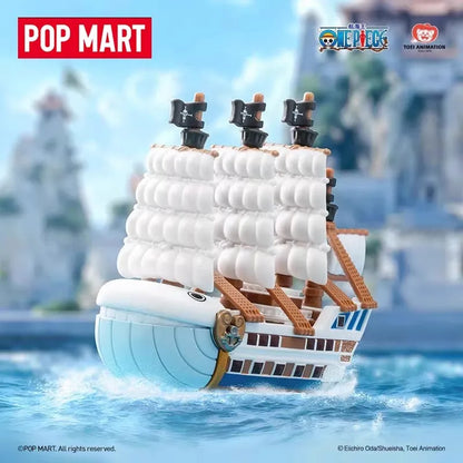 POPMART ONE PIECE THE GRAND LINE SERIES VEHICLES Blind Box Guess Bag Toys Doll Cute Anime Figure Desktop Ornaments Collection