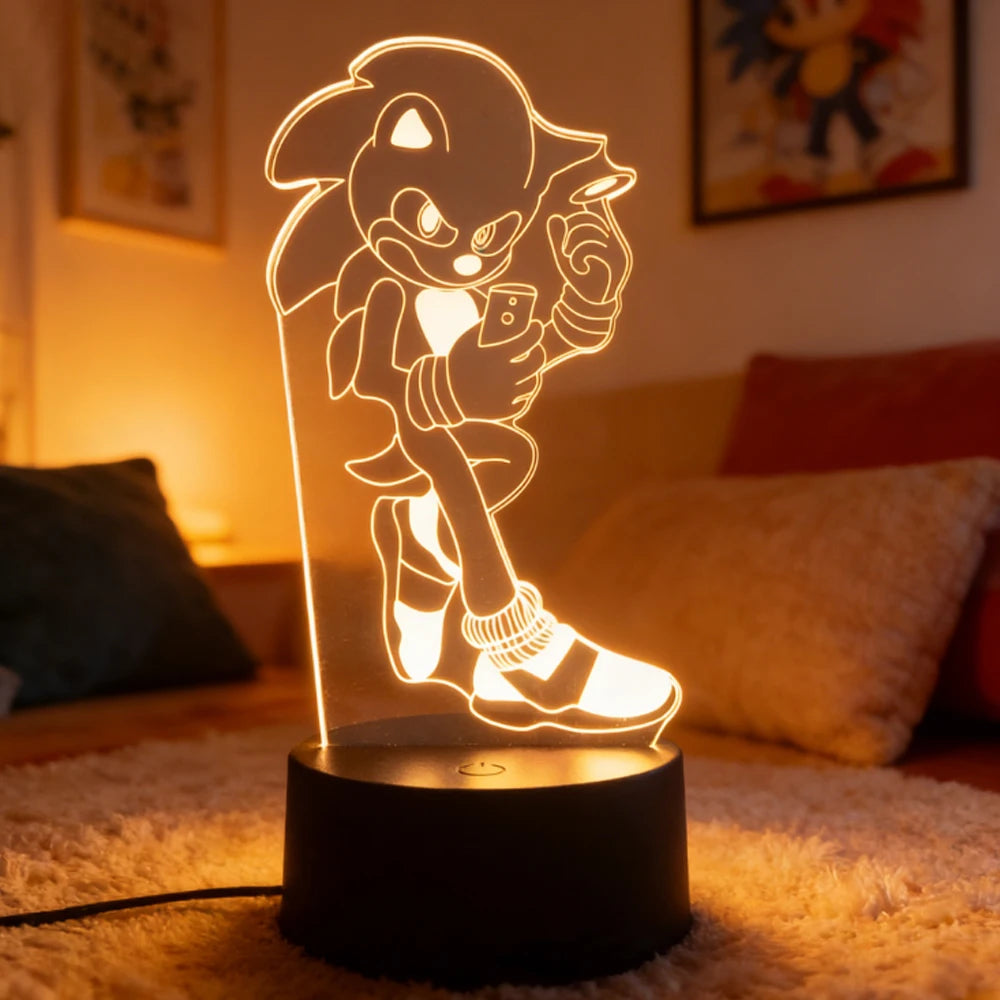 Sonic The Hedgehog LED Lamp