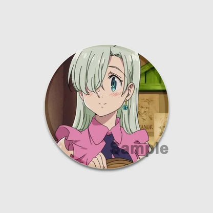 The Seven Deadly Sins Badge Brooch