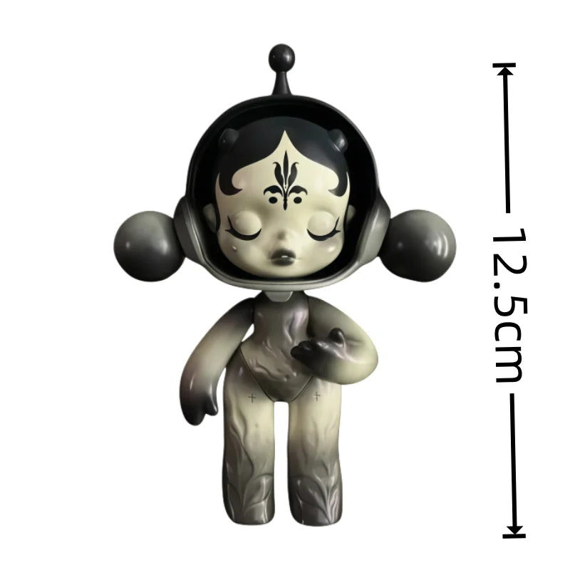 Pop Mart Skullpanda Bjd Nana Figures Baby Series Flower Blooming Figure  Pink Green SP Art Toy Limited Dolls Surprise Toy Gift