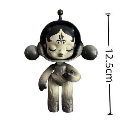 Pop Mart Skullpanda Bjd Nana Figures Baby Series Flower Blooming Figure  Pink Green SP Art Toy Limited Dolls Surprise Toy Gift