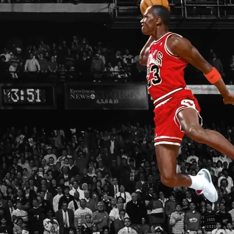 Basketball MJ Slam Dunk Poster