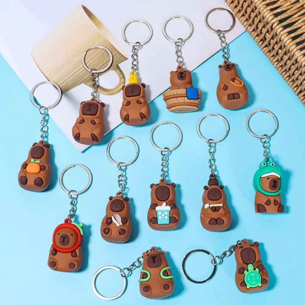 Capybara Capybara Keychain