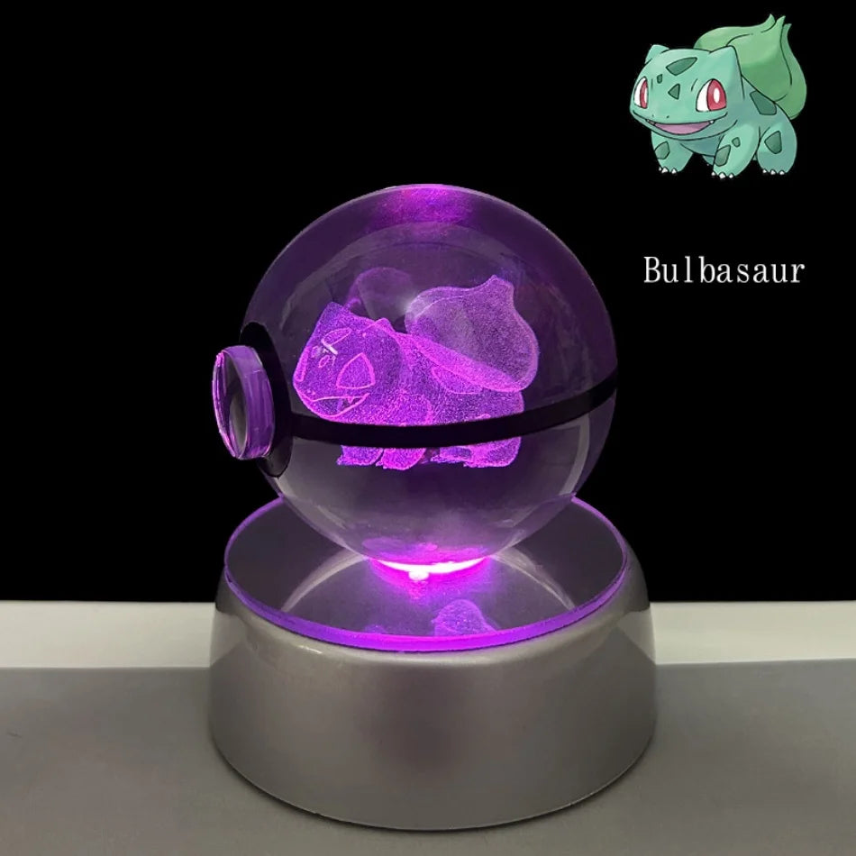 Pokemon Pikachu LED Crystal Ball