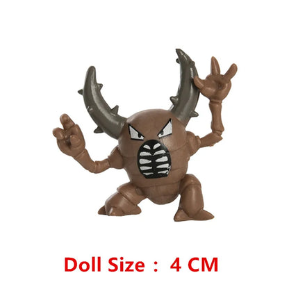 Pokemon 4-13Cm Toys Model Cartoons Movie Anime Figure