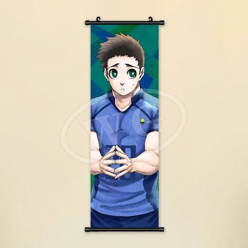 Blue Lock Reo Mikage Canvas Scroll