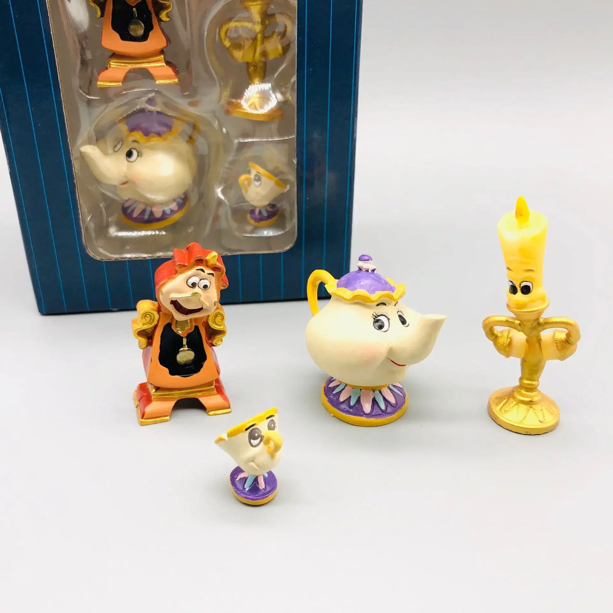 Beauty And The Beast Cogsworth Clock Statue