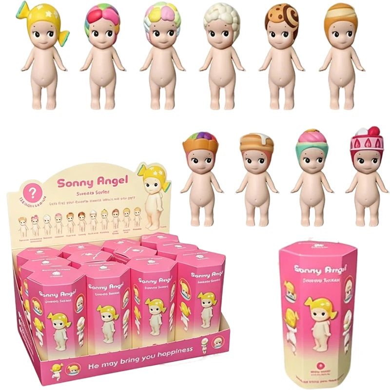 New Cute Angel Animal Blind Box Marine Animal Series Anime Figures Cute Animal Ver.1 Ver.2 Ver.3 Ver.4 Ornaments Dolls Gift