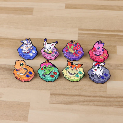 Cartoon Monster Elf Brooches