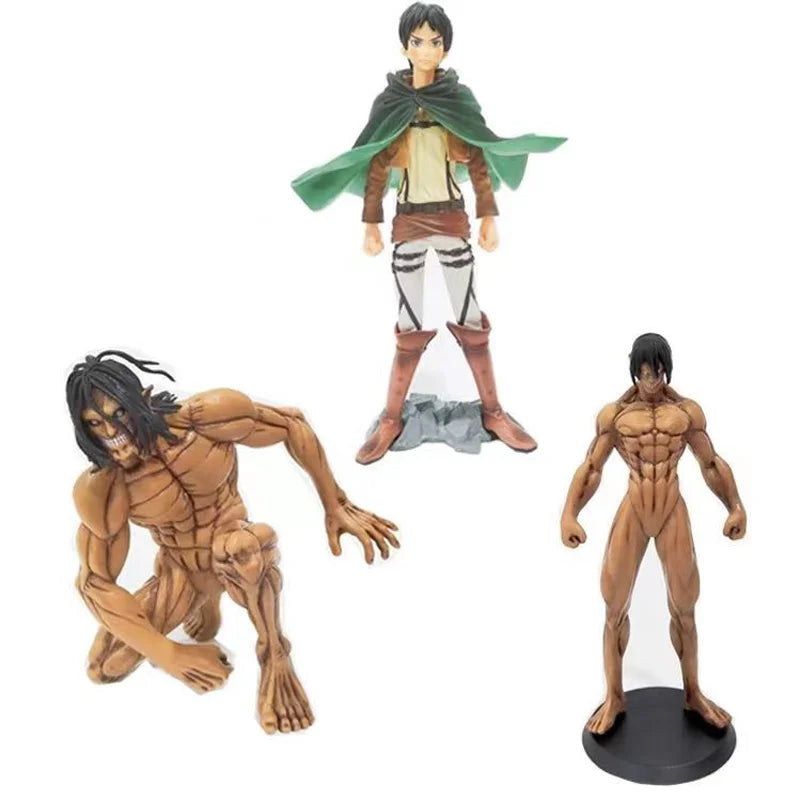 Anime Attack on Titan Figures Beast Colossal The Founding Armored Titan Action Figure PVC Collection Eren Figure Model Toys