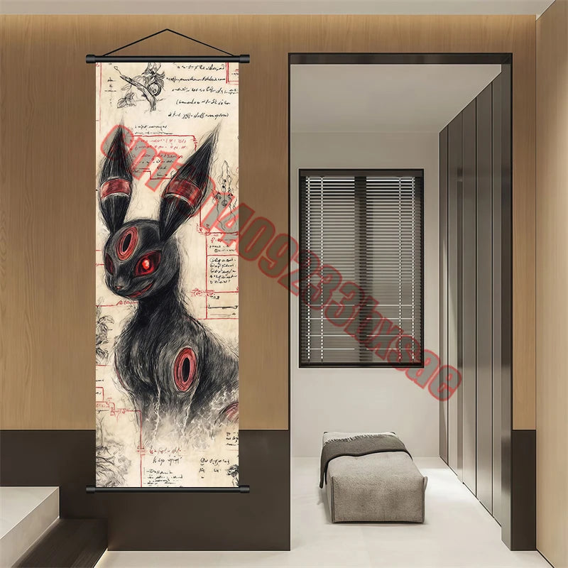 Pokemon Gengar Canvas Poster