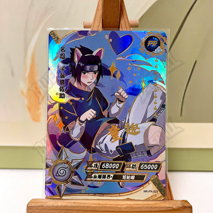 Kayou Naruto PR Full Set No 1-38 Uchiha Sasuke Uzumaki Naruto Sakura Haruno Kakashi Rare Anime Collectible Trading Cards Toy Gif