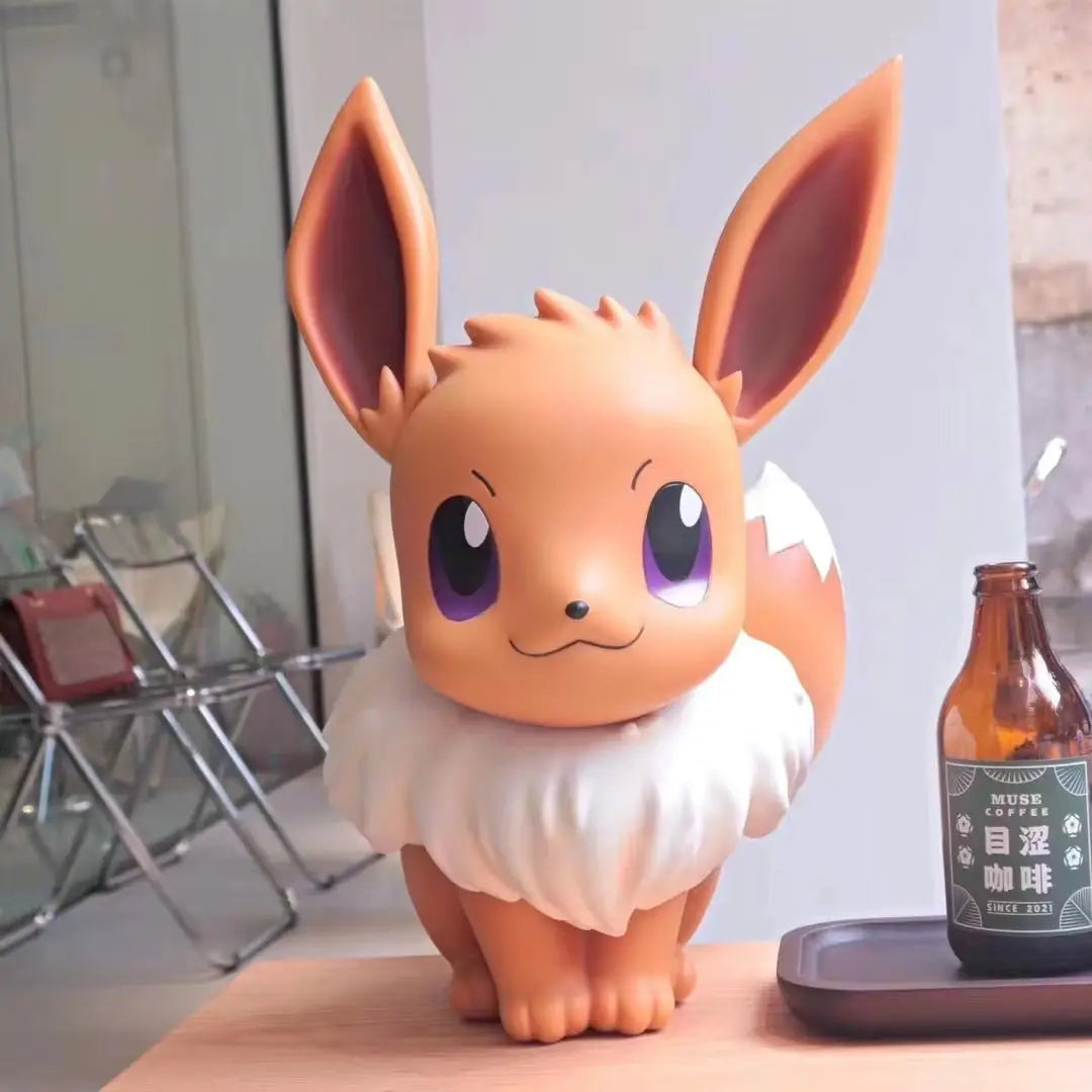 Pokemon 1:1 Large Figure Charmander Eevee Ibrahimovic Porkby Squirtle Raichu Model Doll Ornament Figurine Toy Surprise Gifts