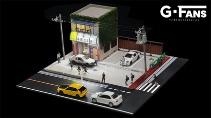 Initial D Tofu Store Diorama
