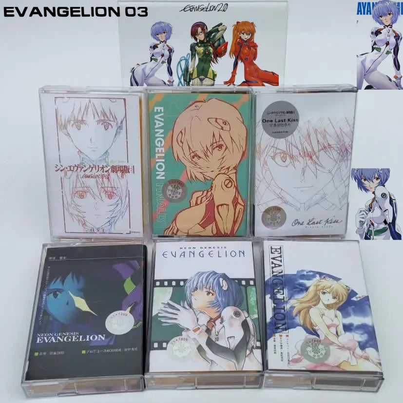 Neon Genesis Evangelion Asuka Langley Soryu Cassette Tape