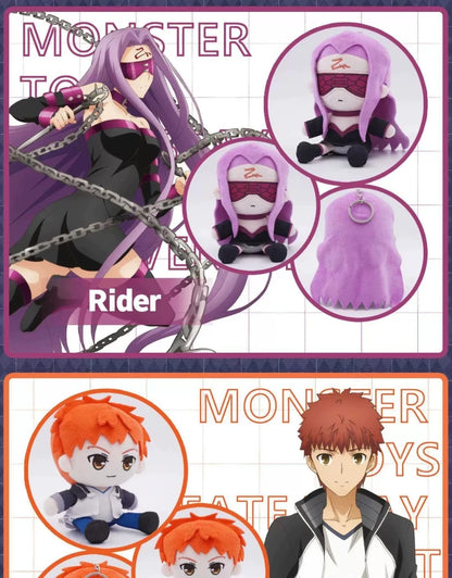Fate stay night HF anime game peripheral plush toy blind box