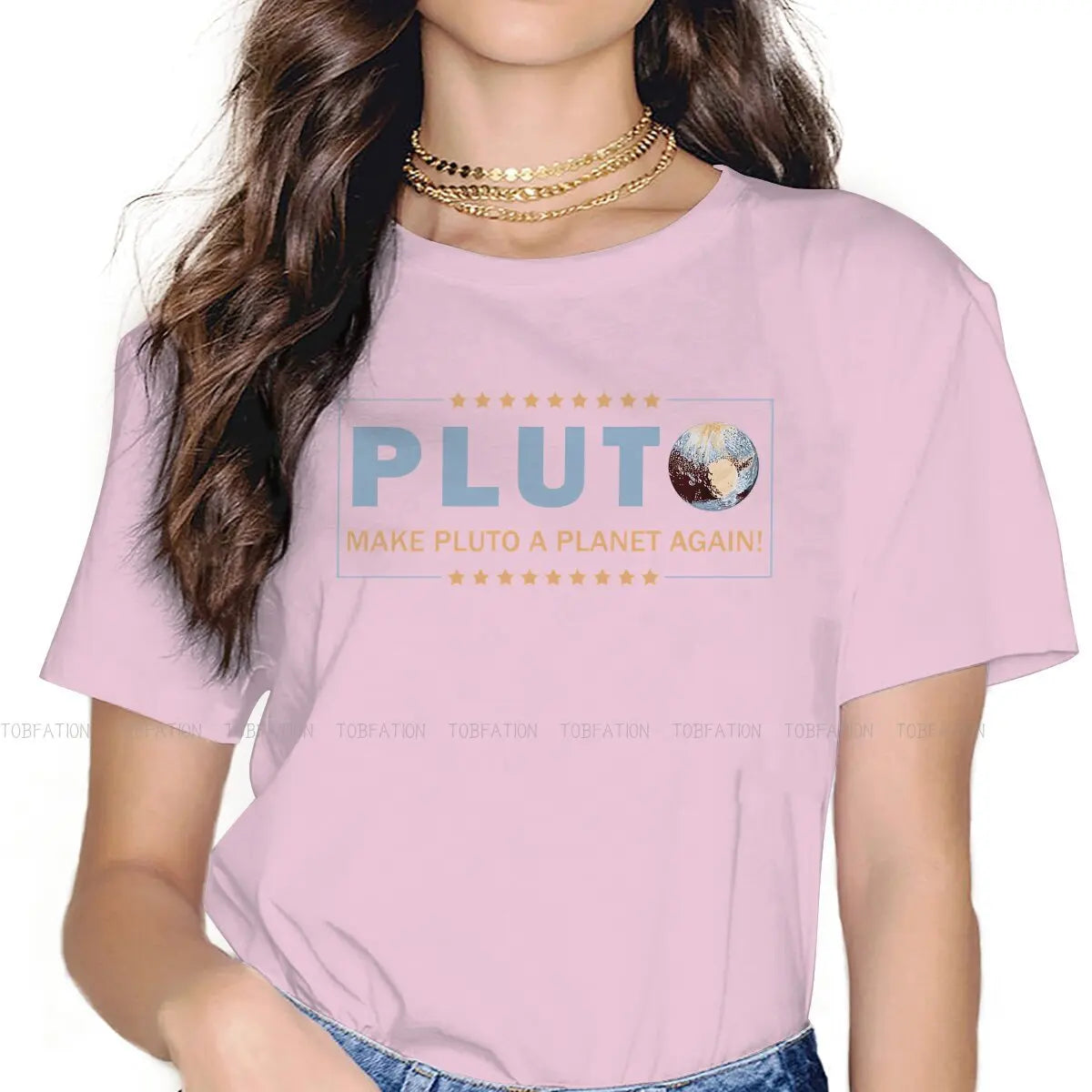 Make A Planet Again Pluto Oversized T-Shirt