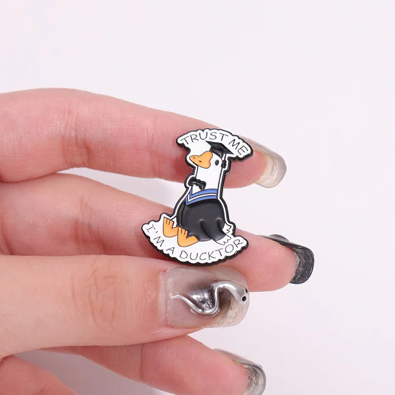 Anime Enamel Character Brooch