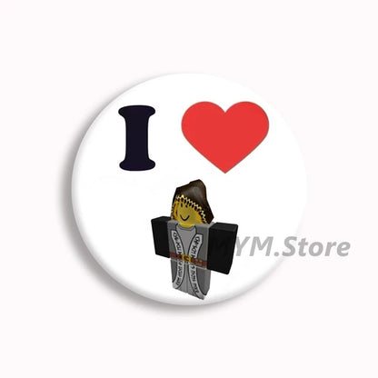 Forsaken Telamon Button Pin