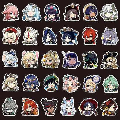 Genshin Impact Character Stickers