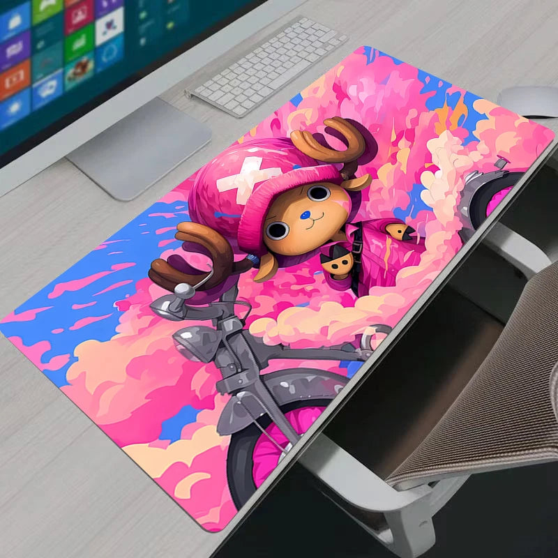 One Piece Tony Tony Chopper Xxl Mouse Pad Office Computer Desk Mat Table Keyboard Laptop Carpet Accessories Gaming Mousepad