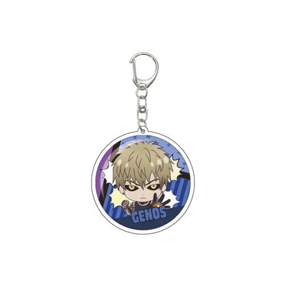 One Punch Man Saitama Keychain