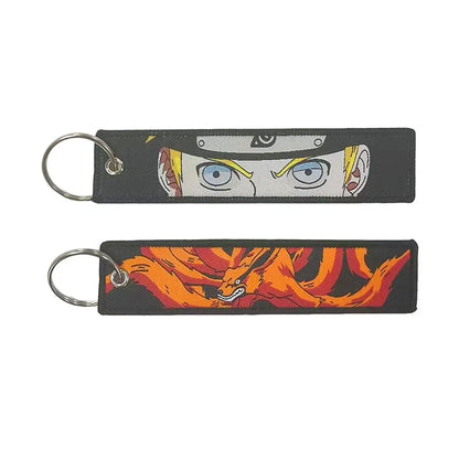 Classic Cartoon Embroidery Keychain