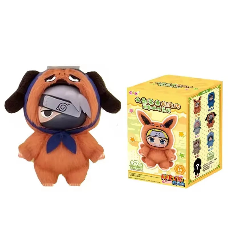 EAKI Naruto Blind box Naruto Shippuden Party Series Naruto KeyChain Doll Toy Collection Gift