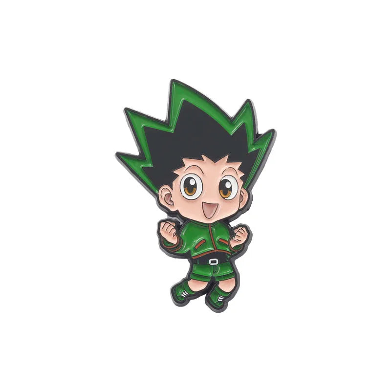 Chibi Enamel Pins Custom Eren Mikasa Armin Levi Brooches Lapel Badges Cartoon Jewelry Gift for Fans Friends Attack on Titan
