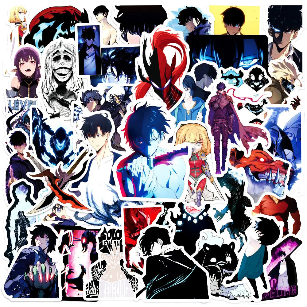 Solo Leveling Graffiti Stickers