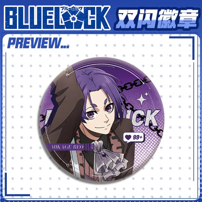 Blue Lock Double Flash Badge