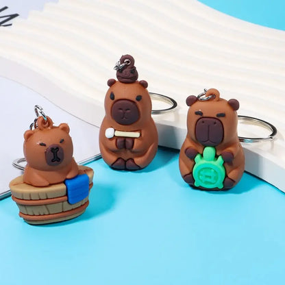 Capybara Capybara Keychain