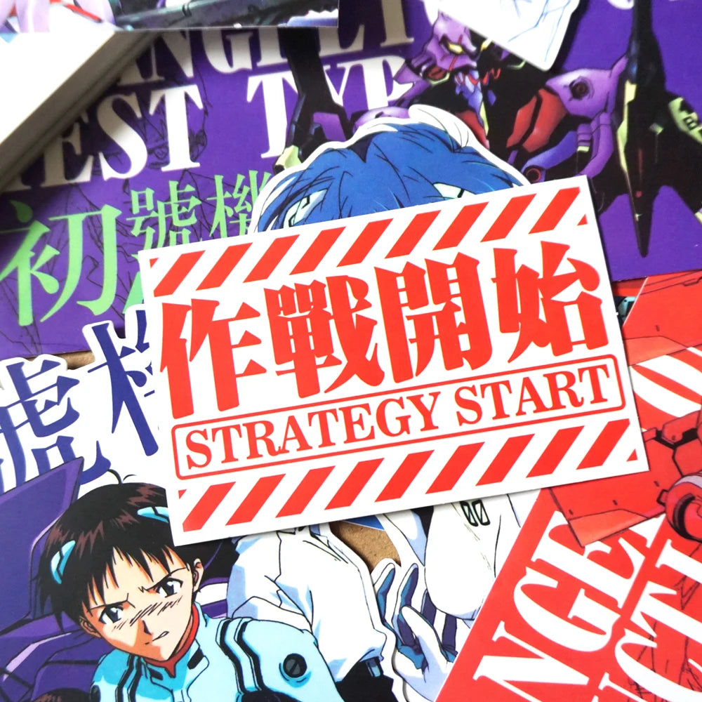 Evangelion Warrior Sticker Set