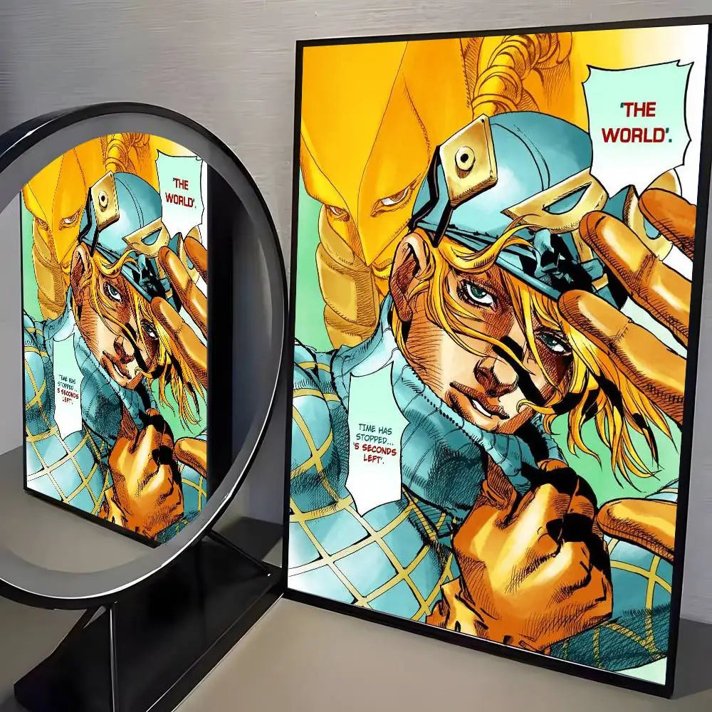 JoJo’s Bizarre Adventure Retro Canvas