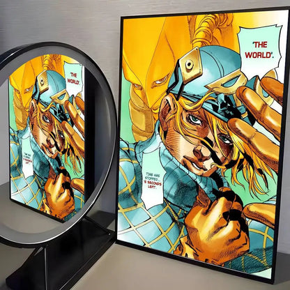 JoJo’s Bizarre Adventure Retro Canvas