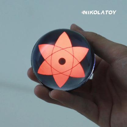 Naruto Sasuke LED Crystal Lamp