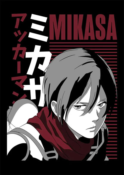Modern Art Attack on Titan Anime Poster, Anime Lover Gift, Home Living Room/room Decoration Canvas Painting Cuadros