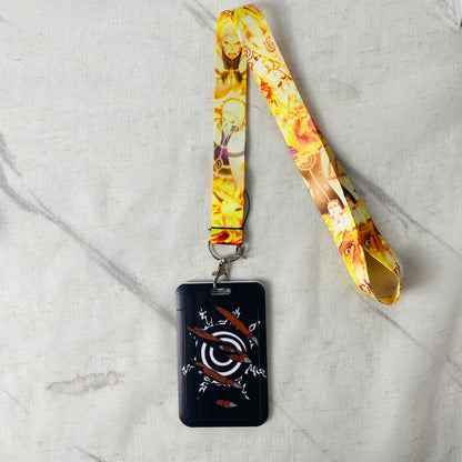 Anime Cartoon Credential Holder Lanyard