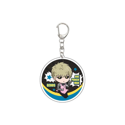 One Punch Man Saitama Keychain