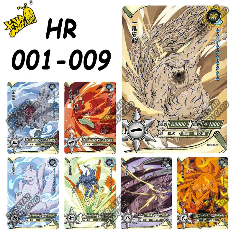 Naruto KAYOU Card Full Set Rare BP NR SE GP CP SP CR MR PR SV SLR OR AR NR UR ZR TR Cards Uzumaki Naruto Anime Collectible Card