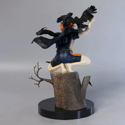 New Haikyuu Gk 20cm Hinata Shoyo Tobio Kageyama Crow Stump Statue Model Cool Desktop Decoration Figure Collector Anime Fanatic