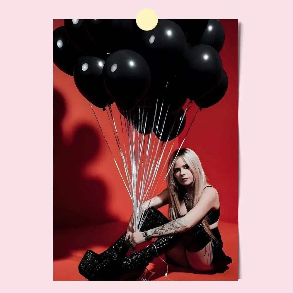 Avril Lavigne Waterproof Poster