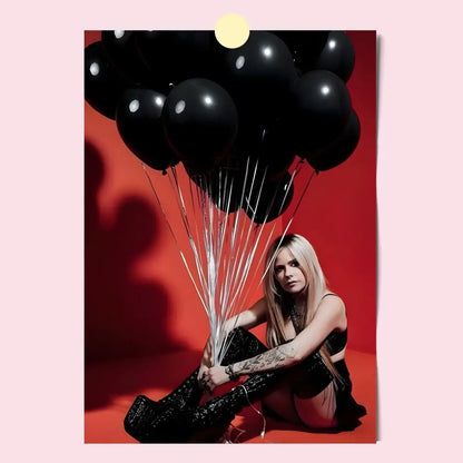 Avril Lavigne Waterproof Poster